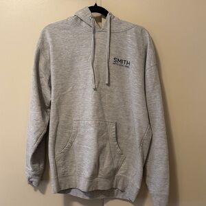 SMITH Light Gray Men's Hoodie